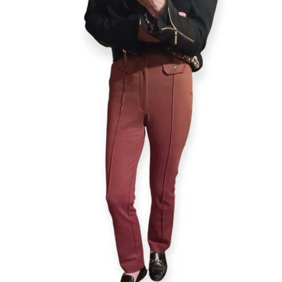 EVERLANE Stretch Ponte Trousers Flare Leg 00 - Picture 11 of 11